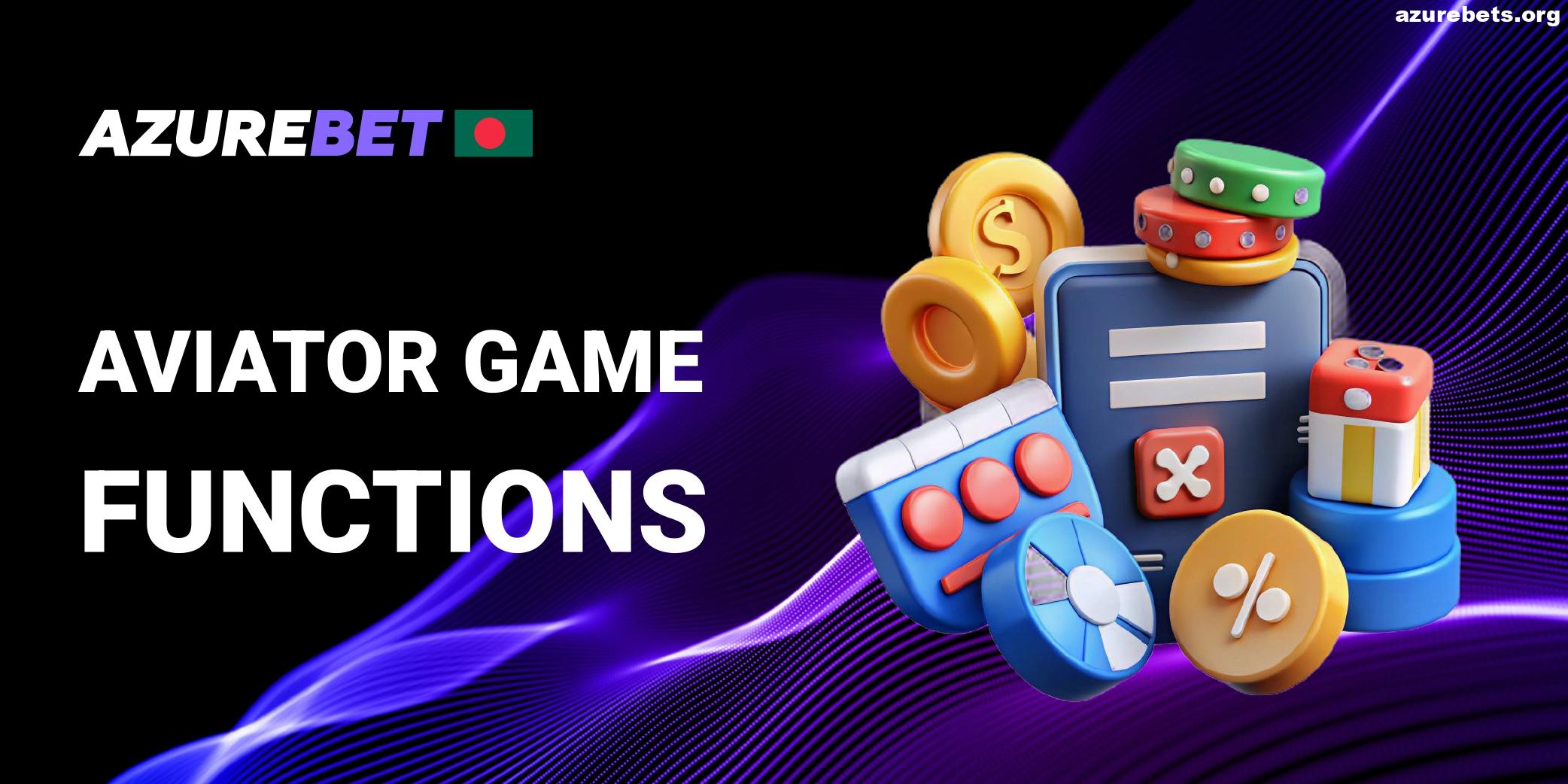 Aviator Game Functions in Azurebet