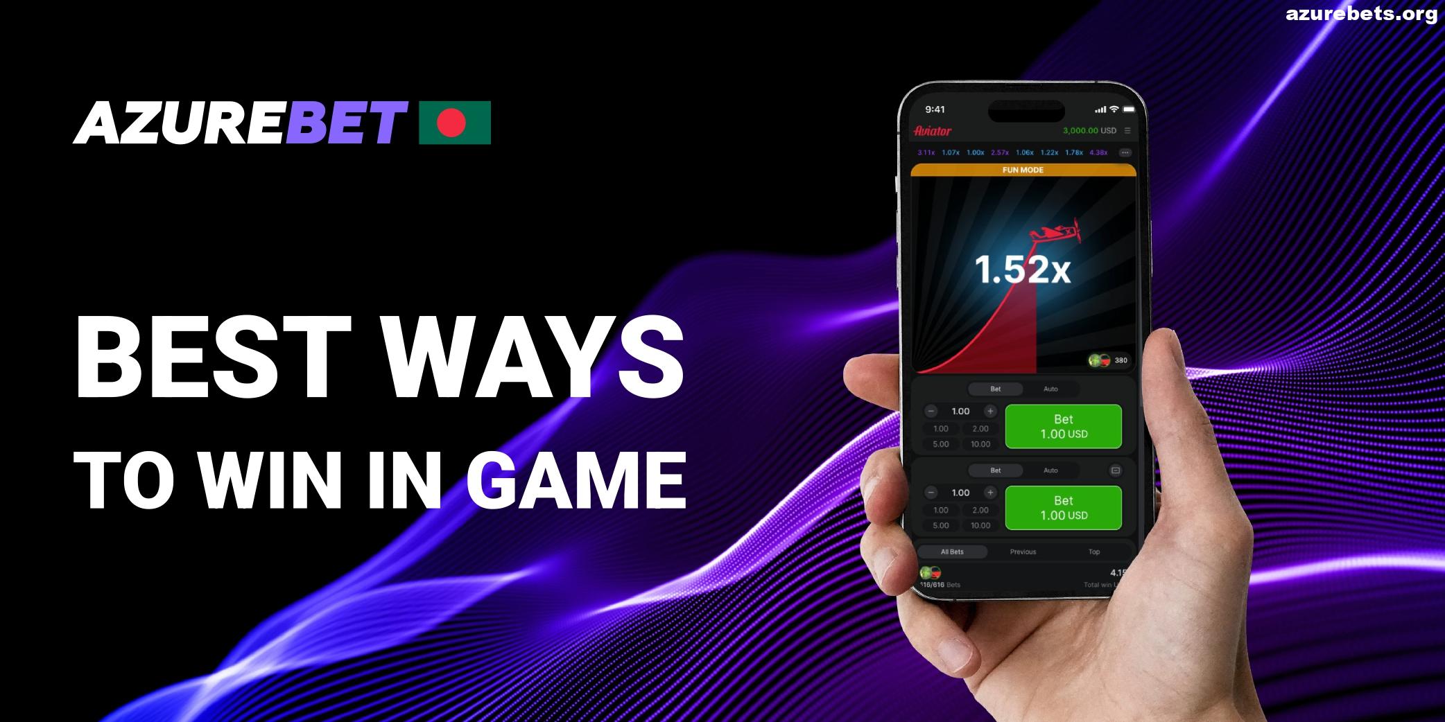 Best ways to win in Azurebet Aviator Game