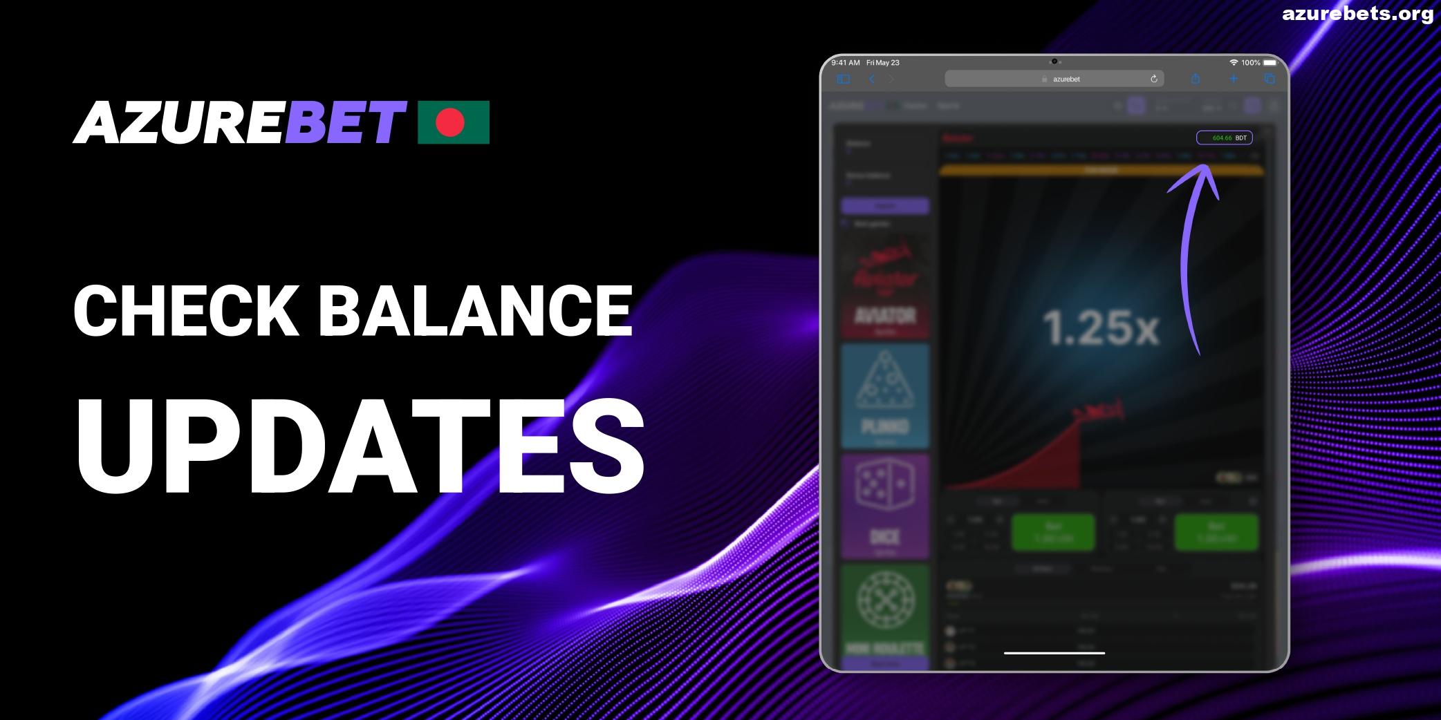 Balance Updates after Aviator Game