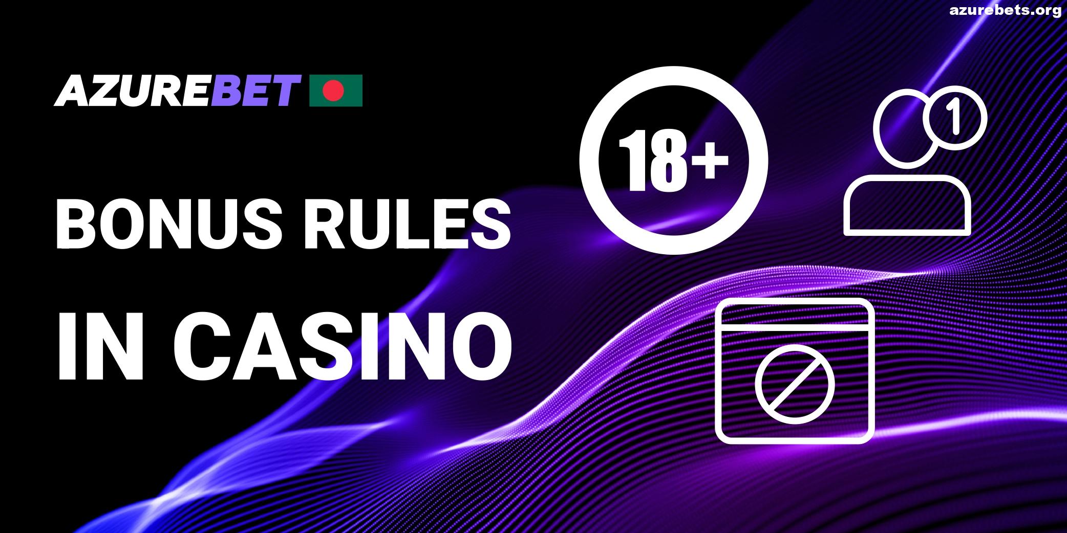 Bonus Rules in Casino Azurebets BD