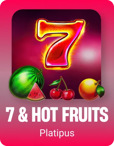 7 and Hot Fruits Game Banner
